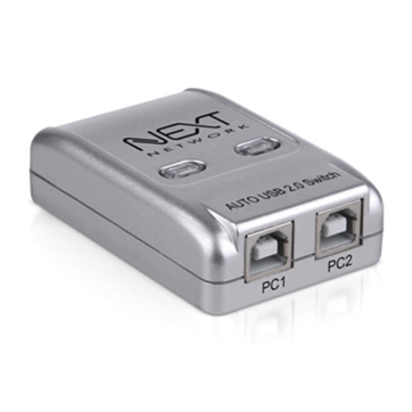 [이지넷유비쿼터스] 이지넷 NEXT-3502PST [USB 선택기 1:2] A포트1 B포트2