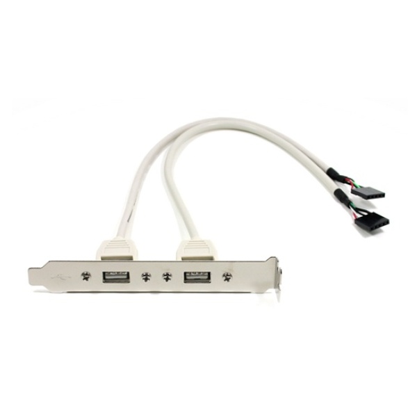 넥시 USB2.0 확장 브라켓/2Port (NX-USB-BL2P) [NX252]