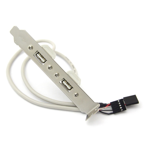 마하링크 USB2.0 확장브라켓 30cm/2port [ML-U2M003]