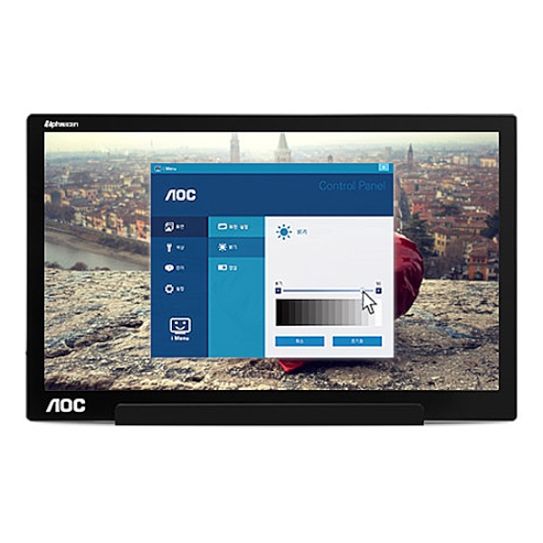 AOC i1601 USB C 시력보호 휴대용 [무결점]