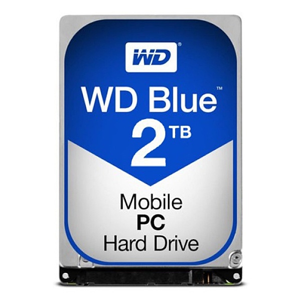 MOBILE BLUE HDD 2TB WD20SPZX 노트북용 (2.5HDD/ SATA3/ 5400rpm/ 128MB/ 7mm/ SMR)
