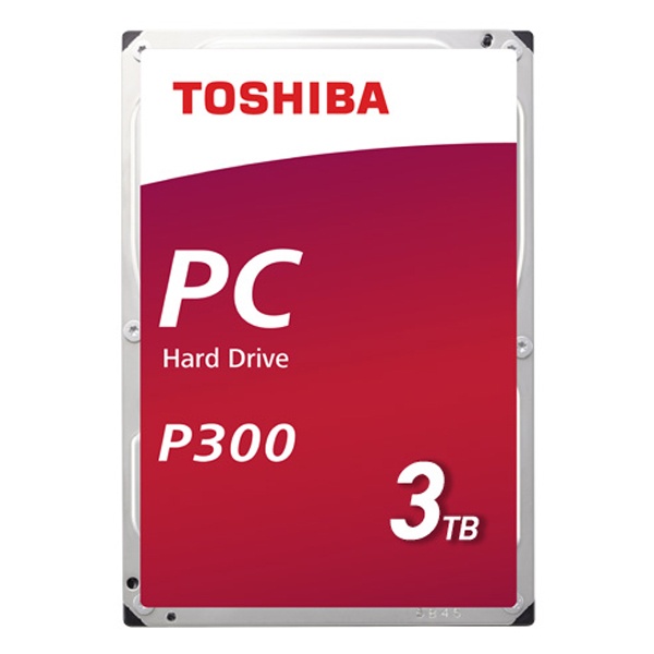 TOSHIBA P300 3TB HDWD130 (3.5HDD/ SATA3/ 7200rpm/ 64MB/ PMR)