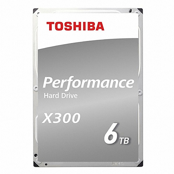 TOSHIBA X300 6TB HDWE160 (3.5HDD/ SATA3/ 7200rpm/ 128MB/ PMR)