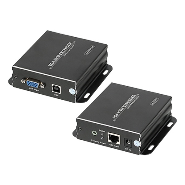 NETmate NM-RVA300 [VGA(RGB) KVM 리피터/RJ-45/USB/최대300M]