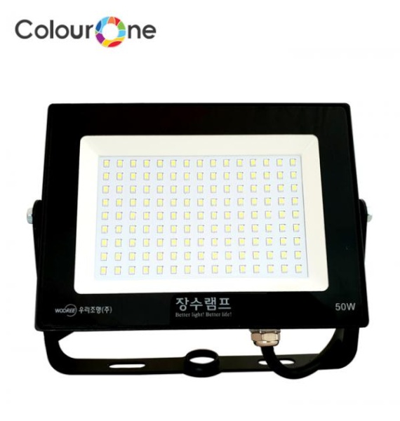 컬러원 LED투광기 (투광등 간판등) [흑색/50W]