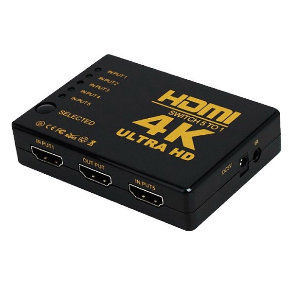 KLCOM UH-501 [모니터선택기/5:1/HDMI/HDCP지원]