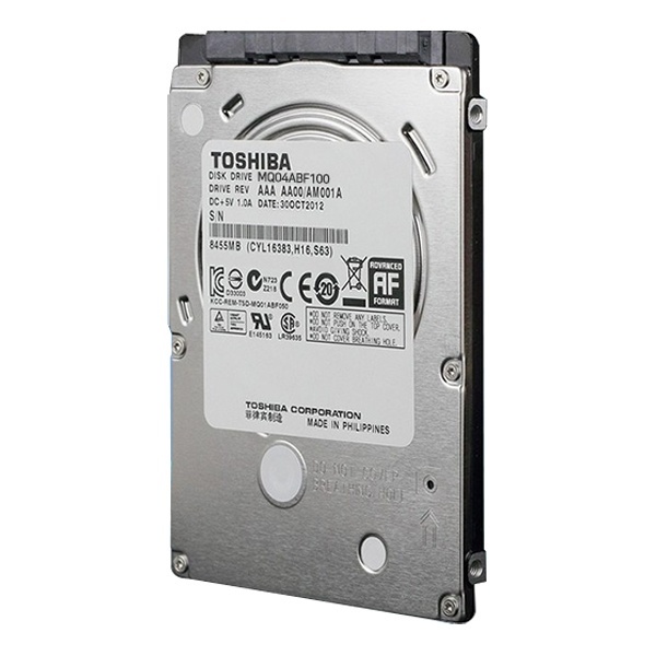 TOSHIBA HDD 1TB MQ04ABF100 노트북용 (2.5HDD/ SATA3/ 5400rpm/ 128MB/ 7mm/ SMR)