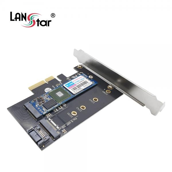 랜스타 LS-PCIE-M2SATAN (SATA카드/PCI-E/2포트)