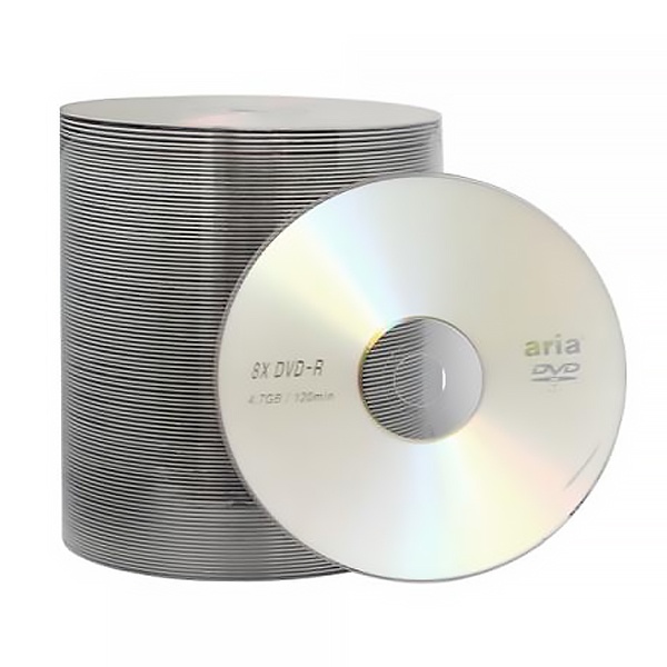 ARIA 8X DVD-R, 8배속, 4.7GB [벌크/100매]