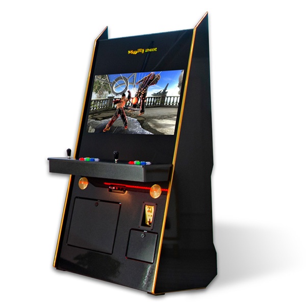 노리박스 NRI GAMES 32인치 스탠드형 오락기 오락실 게임기 (고급팩/강화유리/블랙)