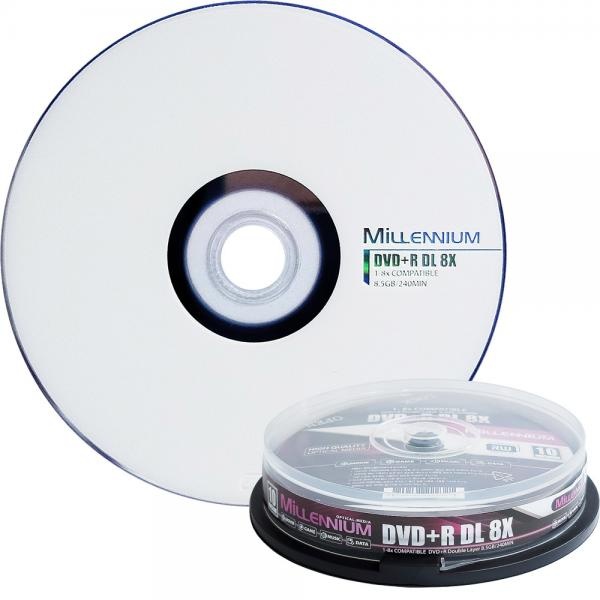 DVD+R, 더블레이어, 8배속, 8.5GB [케익/10매]