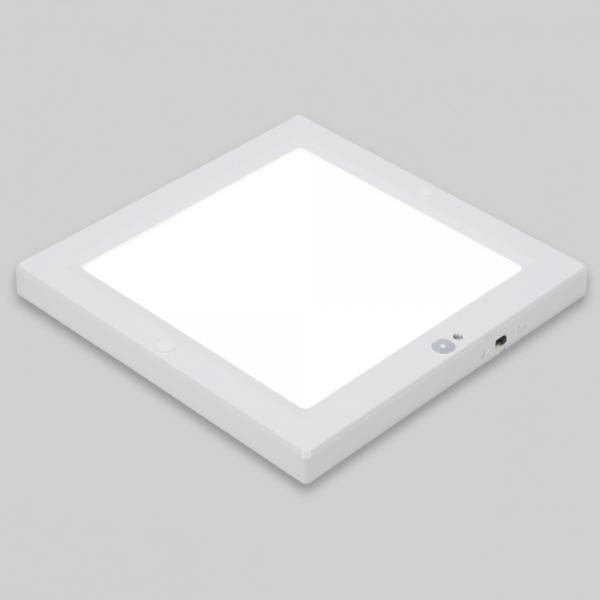 LED사각 센서등 엣지 8인치 20W 하얀빛