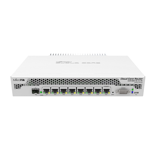 마이크로틱 CCR1009-7G-1C-PC [VPN Router/1000Mbps/8포트]