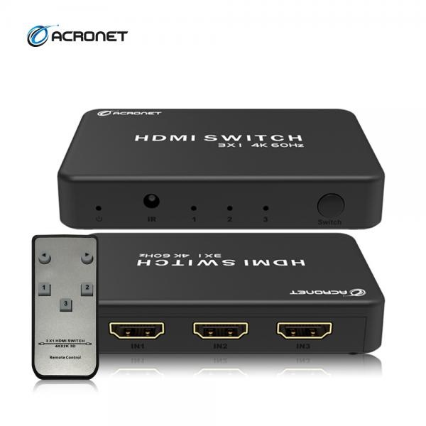 ACRONET VDK-HD301 [모니터 선택기 /3:1/HDMI/오디오 지원]