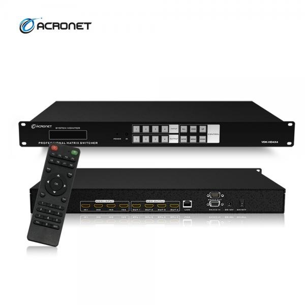 ACRONET VDK-HD4X4 [매트릭스 스위치 /4:4/HDMI/오디오 지원]