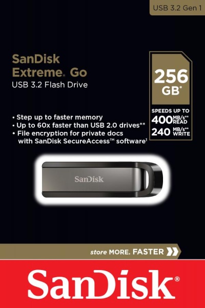 USB, Extreme GO, SDCZ810 [256GB] [256GB] [SDCZ 810 -256 -G46]