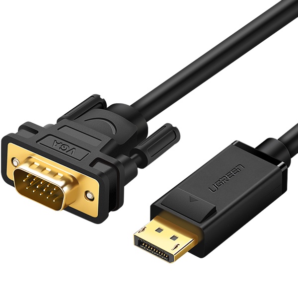 유그린 DisplayPort 1.2 to VGA(RGB) 케이블 2M [U-10235]