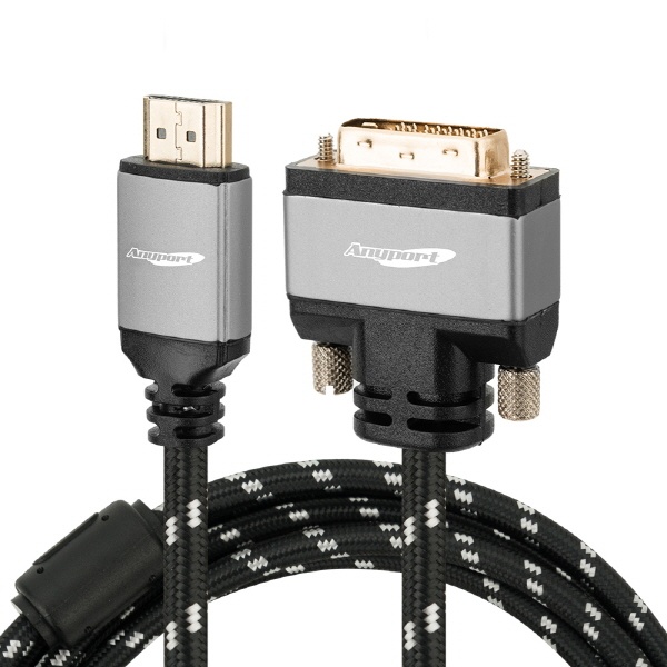애니포트 HDMI to DVI 듀얼 케이블 2M [AP-DVIHDMI020M]