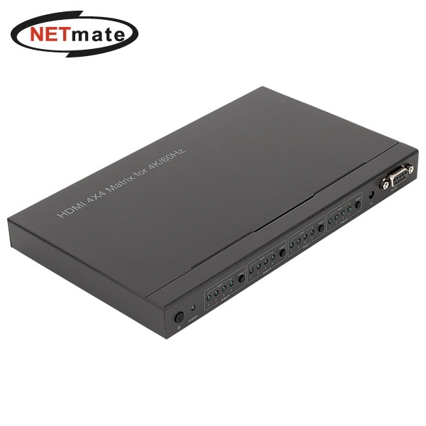NETmate NM-HX0404N [모니터 분배기/4:4/HDMI/4K/오디오지원]