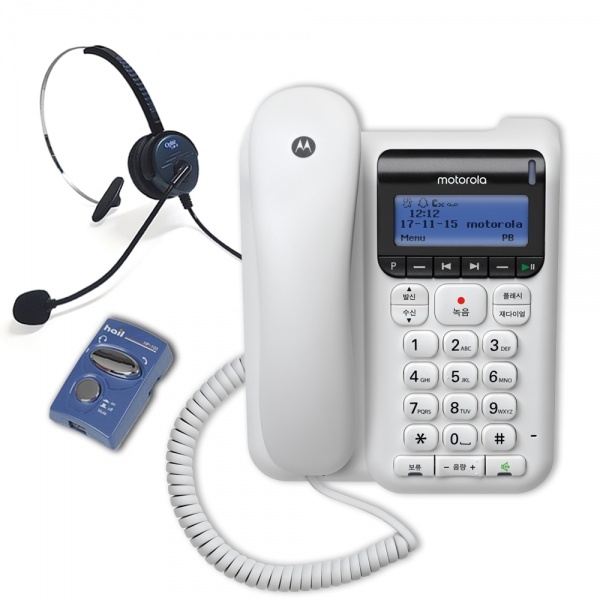 유선전화기 CT511RA+헤드셋전환기 HP-103