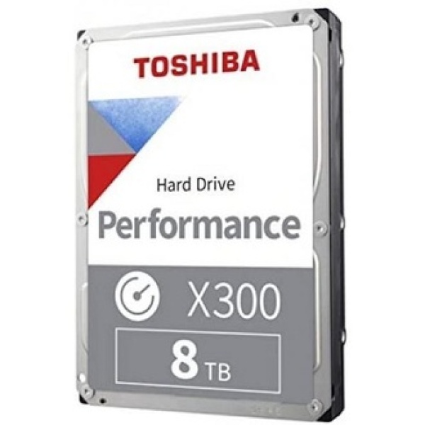 TOSHIBA X300 8TB HDWR480 Refresh (3.5HDD/ SATA3/ 7200rpm/ 256MB/ PMR)