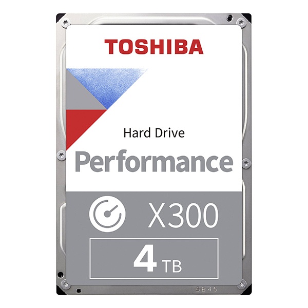 TOSHIBA X300 4TB HDWR440 Refresh (3.5HDD/ SATA3/ 7200rpm/ 256MB/ PMR)