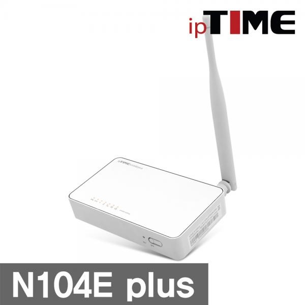 ipTIME N104E PLUS (유무선공유기/100Mbps) ▶ N104E 후속모델◀