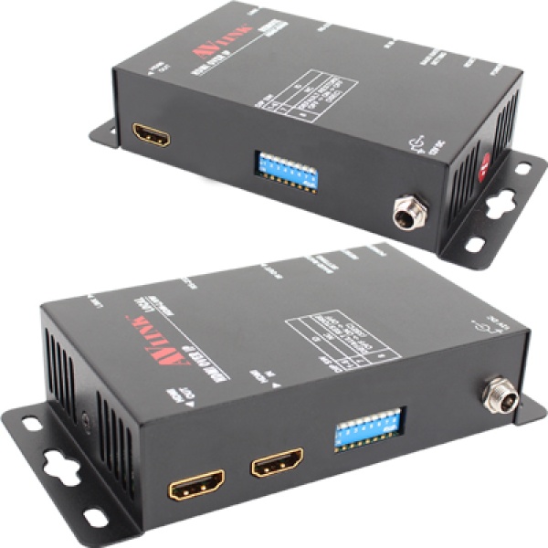 NETmate HDMI-ENW HDMI+RS232 1:1 리피터(로컬 + 리모트) (Ethernet Base 100m)
