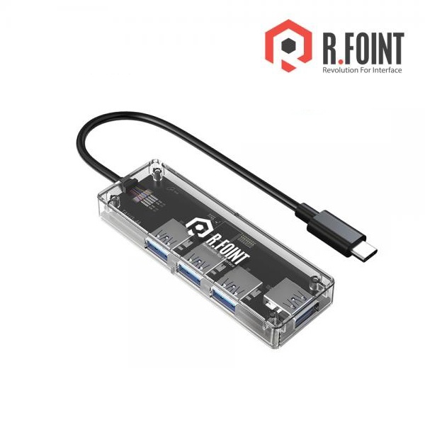 알포인트 RF-UH304C (USB허브/5포트) ▶ [무전원/C타입] ◀