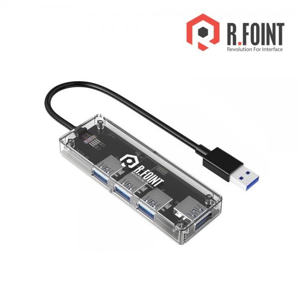 알포인트 RF-UH304A (USB허브/4포트) ▶ [무전원/USB3.0] ◀