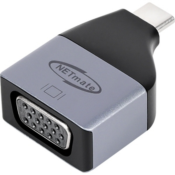 NETmate NM-UCV01 USB Type C to VGA(RGB) 컨버터