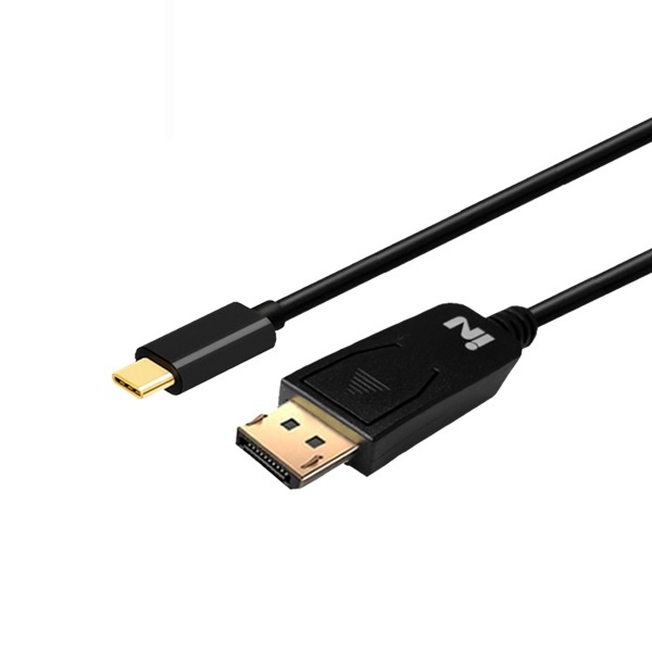 인네트워크 USB3.1 C타입 to DP 블랙 1.8M, 오디오지원 [IN-U31DP4K18BK]