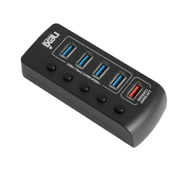 넥시 NX-3105UQ (USB허브/5포트) [NX1233] ▶ [유·무전원/USB3.1] ◀