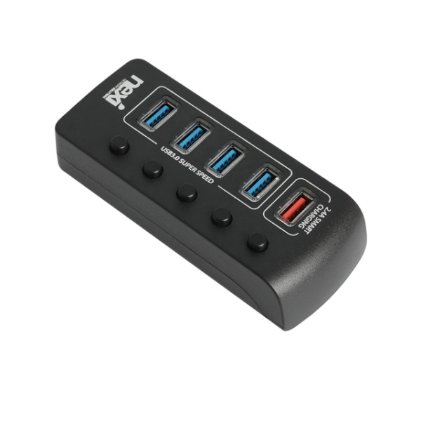 넥시 NX-3005UQ (USB허브/5포트) [NX1231] ▶ [유·무전원/USB3.0] ◀