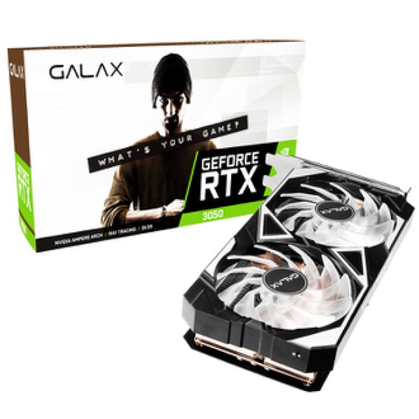 GeForce RTX 3050 EX BLACK OC D6 8GB
