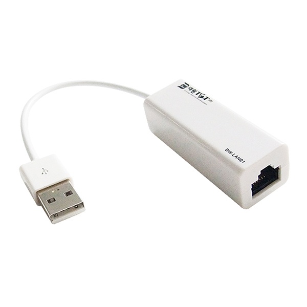 대원티엠티 DW-LAN01 (유선랜카드/USB2.0/100Mbps)
