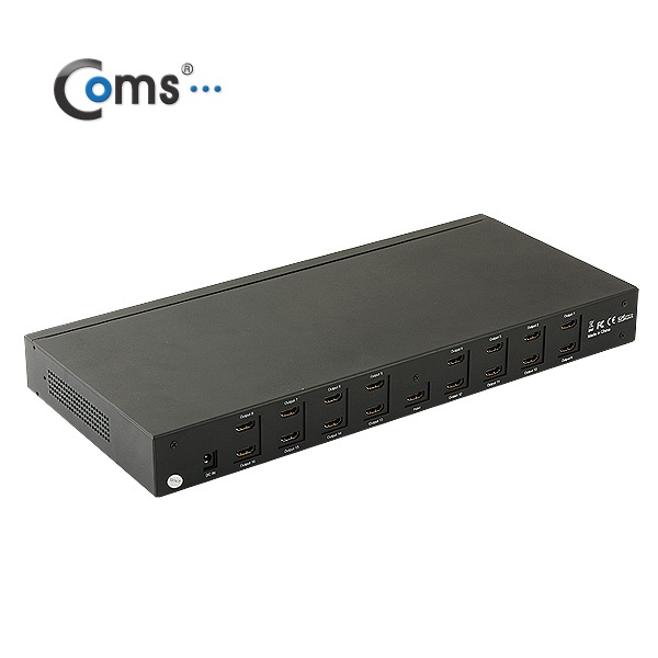 컴스 CE533 [모니터 분배기/1:16/HDMI/오디오 지원]