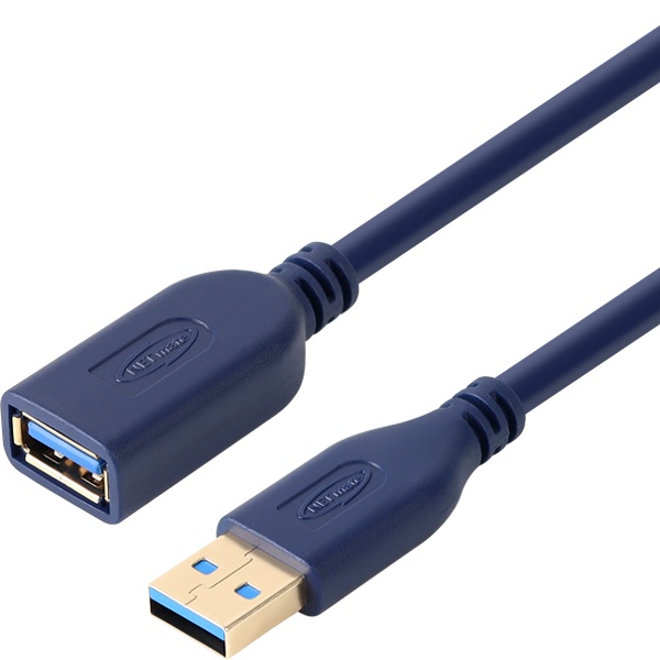 NETmate USB3.0 연장 케이블 [AM-AF] [0.5M/블루] [NM-UF305DB]
