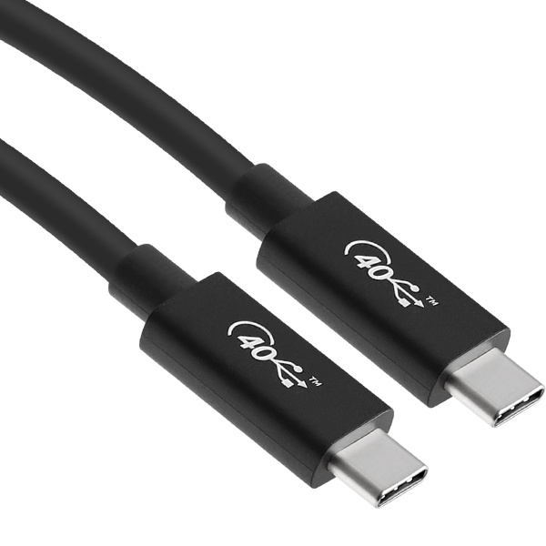 NETmate USB4 케이블 (USB-IF 인증) [1M/블랙] [NM-UC401B]