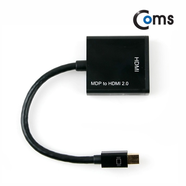 컴스 Mini DisplayPort to HDMI 컨버터, 오디오 지원 [DM949]