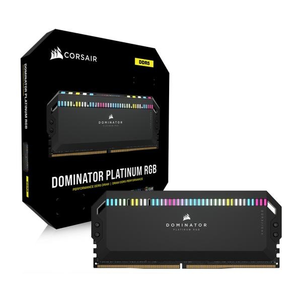 DDR5-5200 CL40 Dominator Platinum RGB 패키지 (32GB(16Gx2))