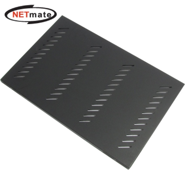 NETmate NM-FBS01 서버랙 고정선반(블랙)