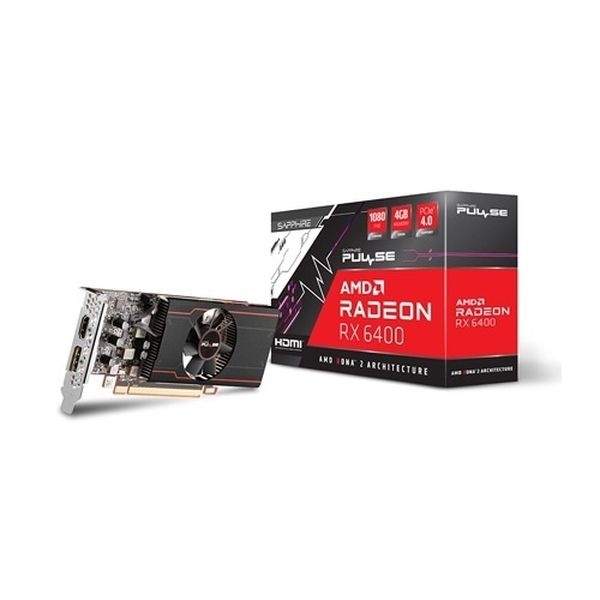 Radeon™ RX 6400 PULSE D6 4GB