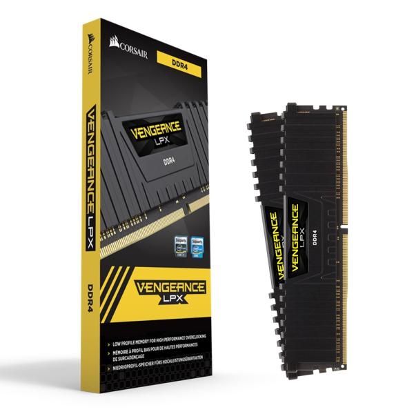 CORSAIR DDR4-3600 CL16 VENGEANCE LPX 블랙 패키지 (16GB(8Gx2))