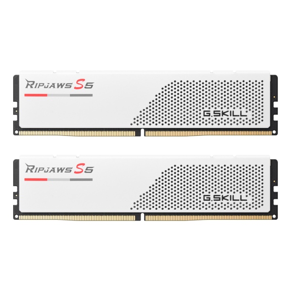DDR5-44800 CL30 RIPJAWS S5 J 화이트 패키지 (64GB(32Gx2))