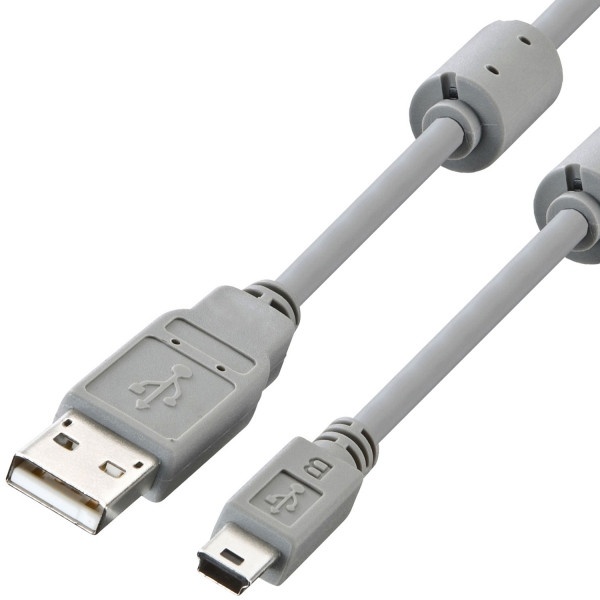 SANWA USB2.0 케이블 [AM-Mini 5P] 5M [KU-AMB550K]