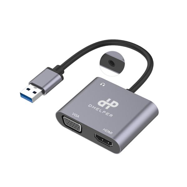 USB 3.0 to HDMI/VGA(RGB) 컨버터 [UC-CO26]