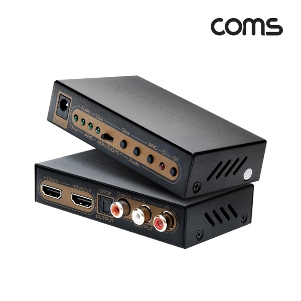 컴스 HDMI to 2RCA+SPDIF+Coaxial 컨버터 [AS896]