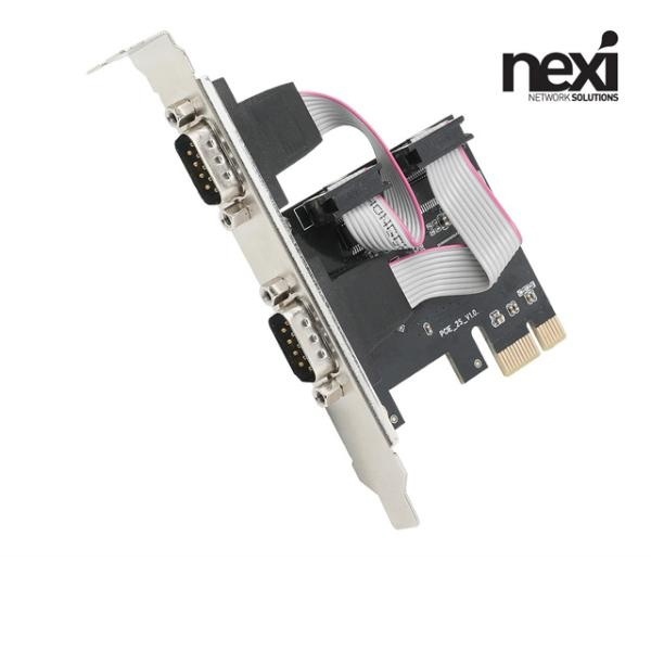 넥시 NX-PCIE-2S (시리얼카드/RS232/PCI-E/2port) [NX1271]