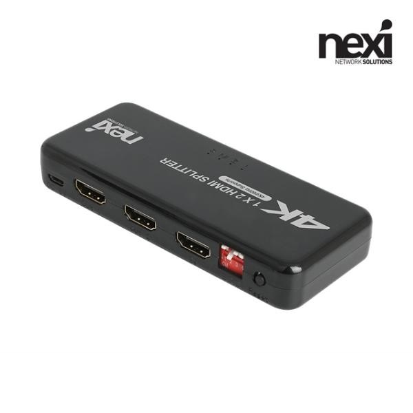 넥시 NX-4K0102-60ED [모니터 분배기/1:2/HDMI/4K/오디오지원] [NX1262]